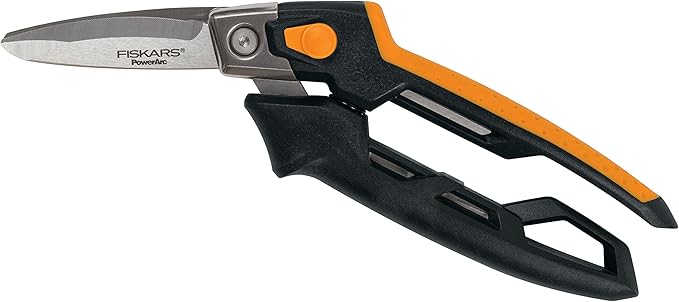 Fiskars PowerArc Utility Snips, Heavy-Duty Cutting Shears by Unknown