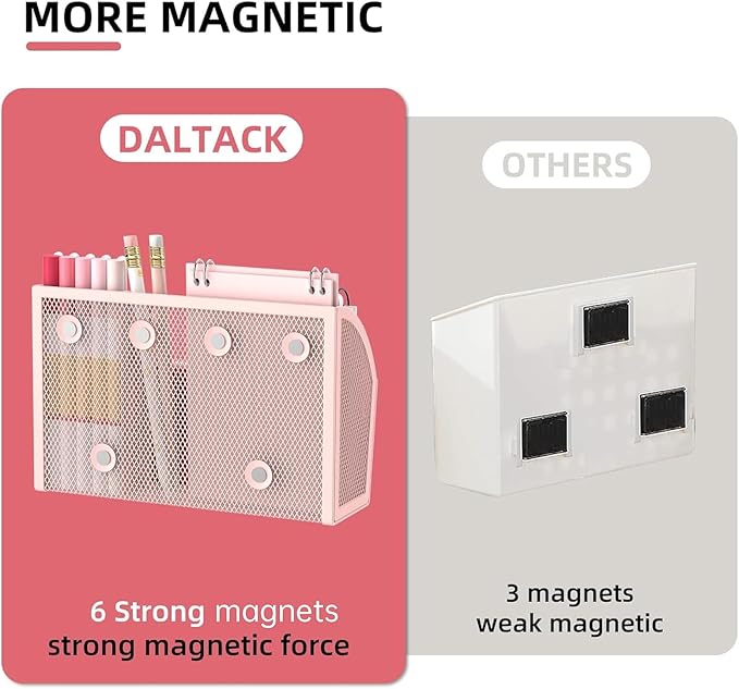 DALTACK Magnetic Pencil Holder Shelf - Image 5