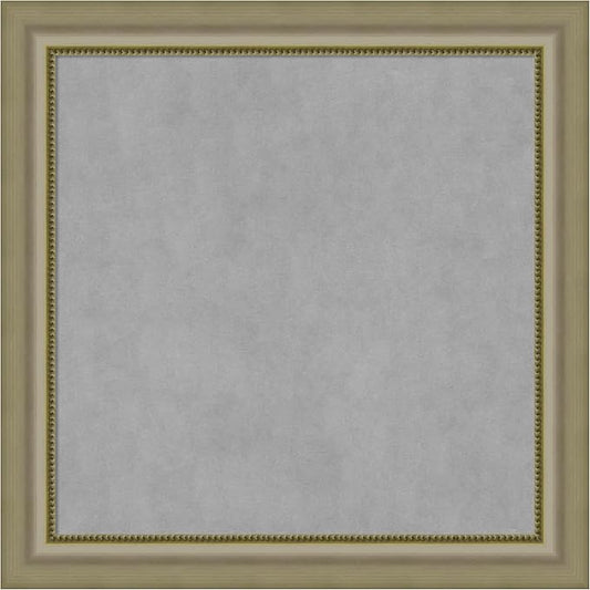 Amanti Art Silver Framed Magnetic Board 29x29 Medium Vision Board by AmantiArt