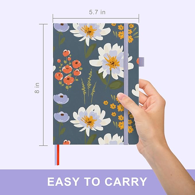 &And Per Se Lined Hardcover Notebook – A5 5.7"x8" College Ruled, 160 Pages - Image 2