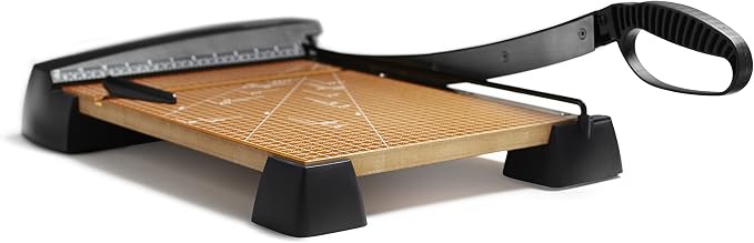X-ACTO Heavy Duty Wood Guillotine Paper Trimmer, Designed by Unknown