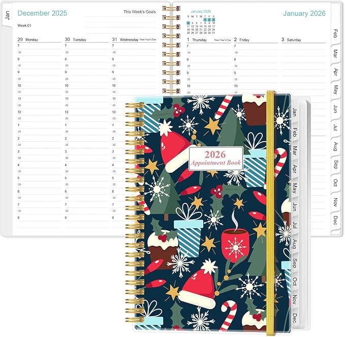 2026 Appointment Book & Planner by Heveboik