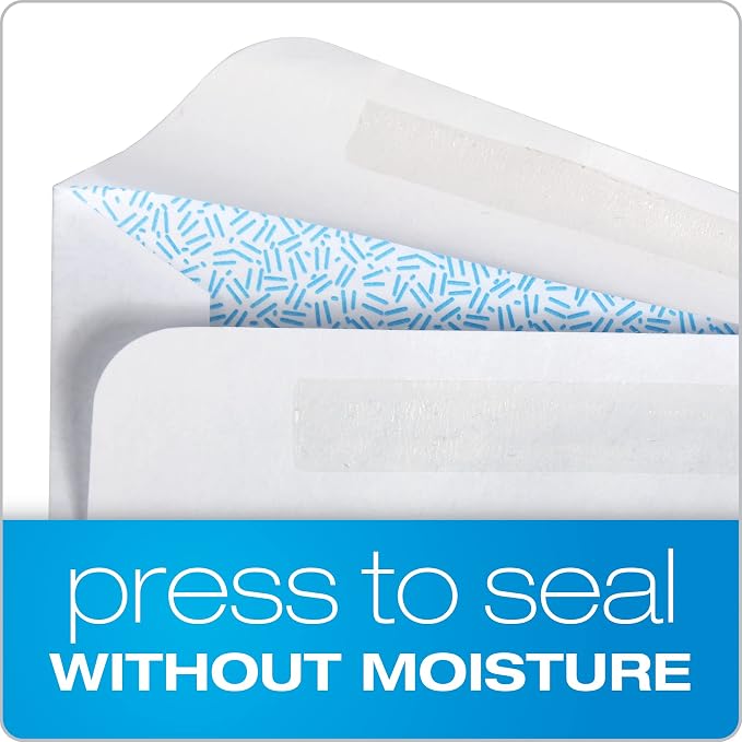 Columbian #10 Double-Window Self-Seal Security Envelopes, - Image 3