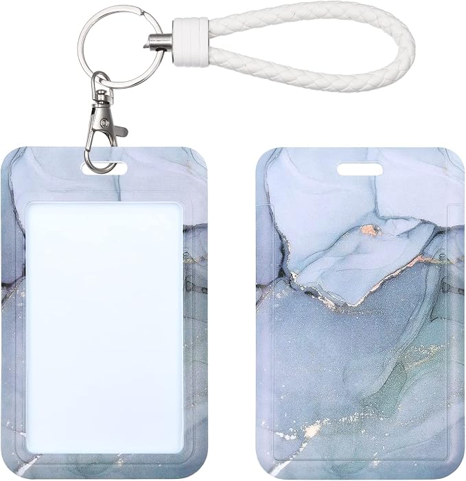 ID Card Badge Holder Key Chain by SHININGEYES