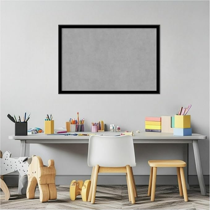 Amanti Art Black Framed Magnetic Board 17x25 Medium Vision Board - Image 5