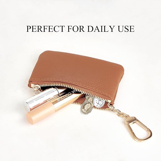 Full Grain Leather Coin Purse - Image 6