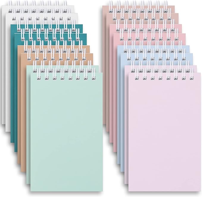 Ddaowanx Small Notebooks, 3x5 Pocket Spiral Notepads by Ddaowanx