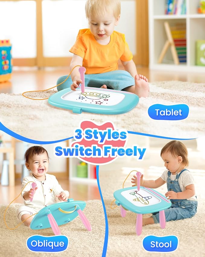 Seimome Magnetic Drawing Board, Toddler Girl Toy - Image 2