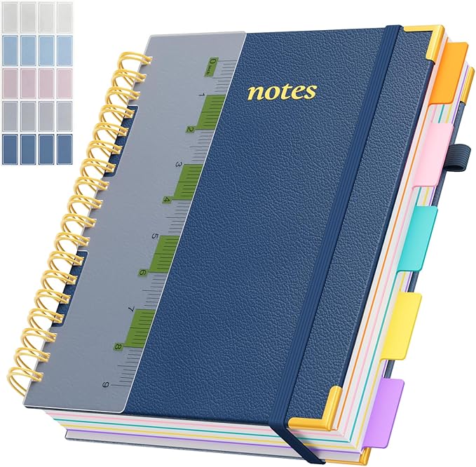 Line Hardcover Spiral Notebook by XYark