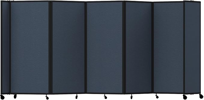 Versare Room Divider 360 Portable Wall Partition | Folding Panels | Large by VERSARE
