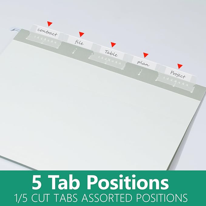 pmybupo 6 Pack Gray Hanging File Folders, Reinforced Hang Folders Letter Size - Image 3