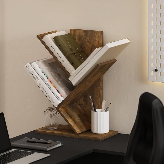 Furinno Tree Book Shelf, 3-Tier Bookshelf - Image 2