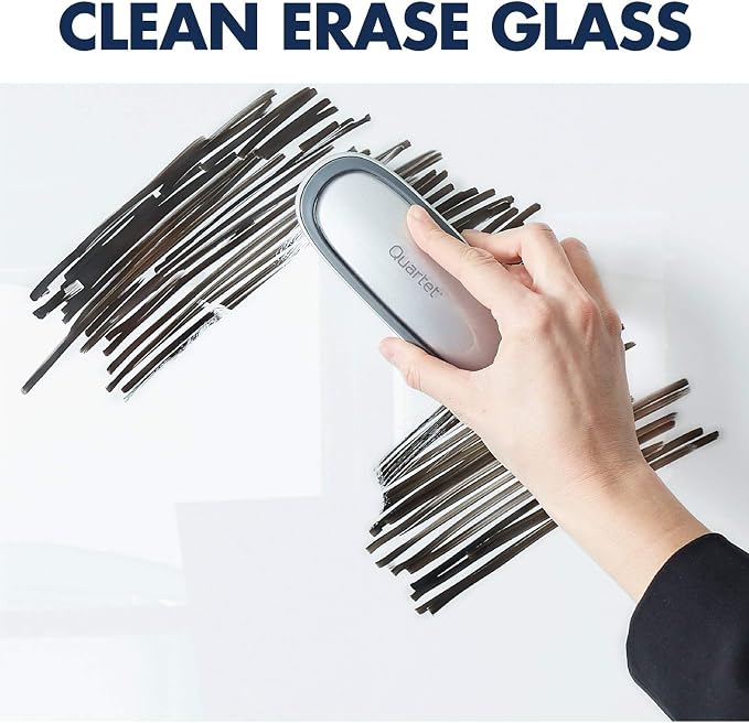 Quartet Dry Erase Board, Magnetic Whiteboard 36" x 24", Glass Board - Image 3