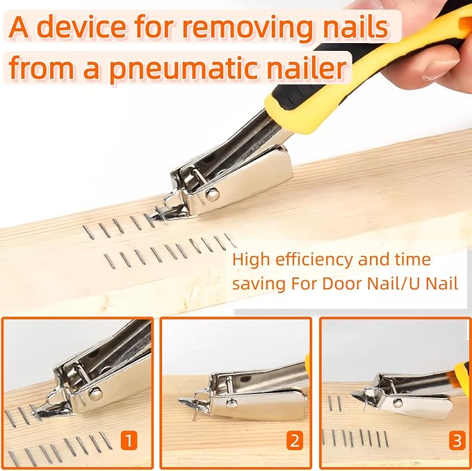 4 Pcs Staple and Nail Puller Tool Kit Set - Image 5