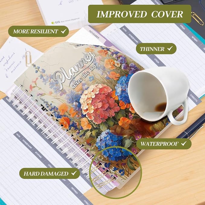 Planner 2026-2027, 18 Months Large Academic Daily Weekly Monthly Planner - Image 7