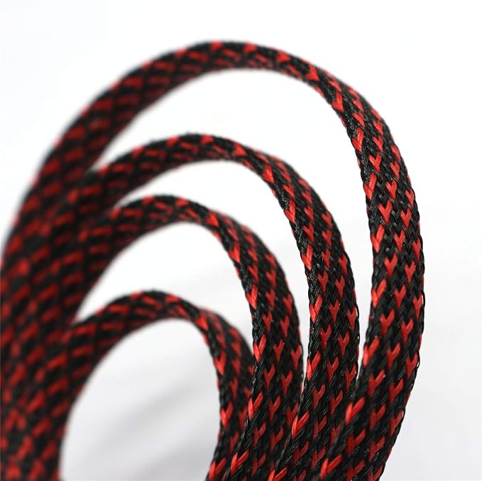 30ft PET Expandable Sleeving Wire Cable Sleeve by CBAZY