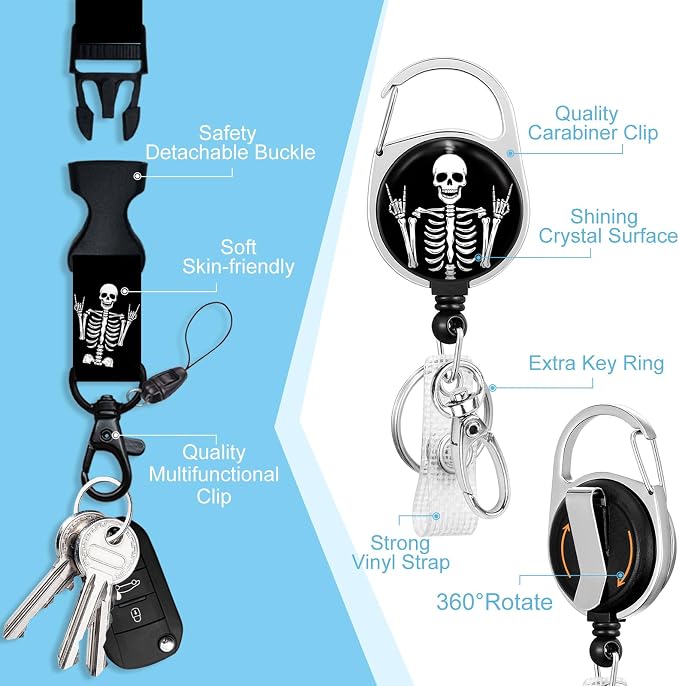 Piefly Lanyards for Id Badges, Funny Badge Holder - Image 4