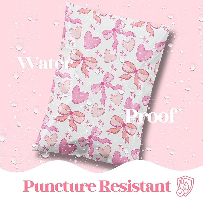 Pretty Package Store 10x13 Designer Poly Mailer 100 Pack Heavy Duty Waterproof - Image 5