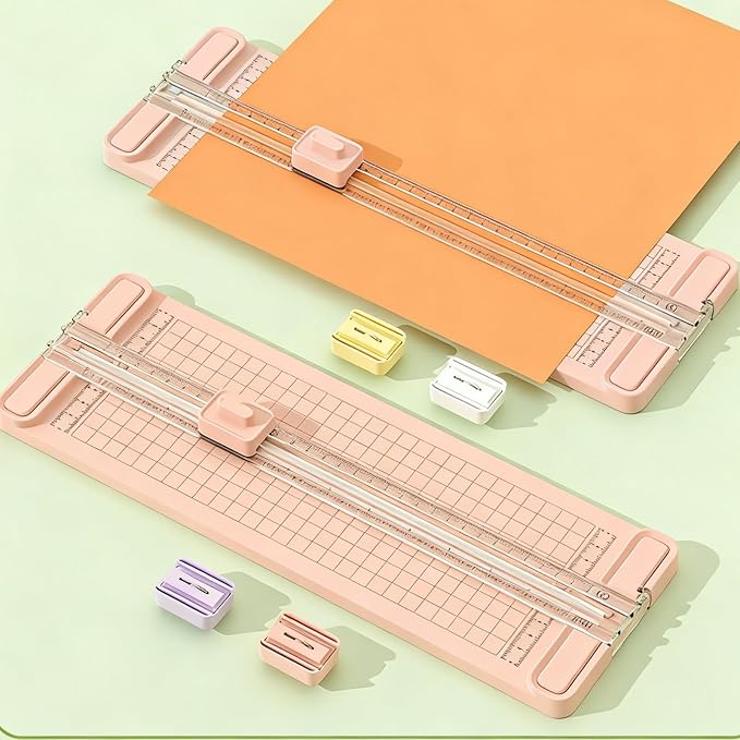 4-in-1 Paper Cutter, Perforated, Creasing Blades, Paper Cutter Slider - Image 3