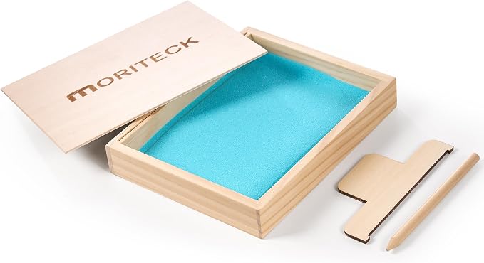 Montessori Sand Tray for Kids, Writing Play Sand Tray - Image 8