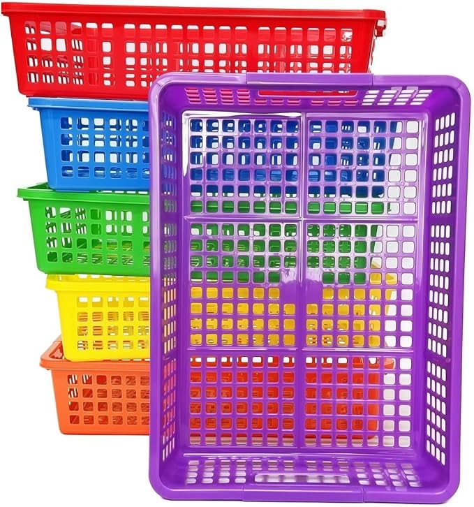 6 Pack Plastic Turn in Paper Trays by RAUVOLFIA