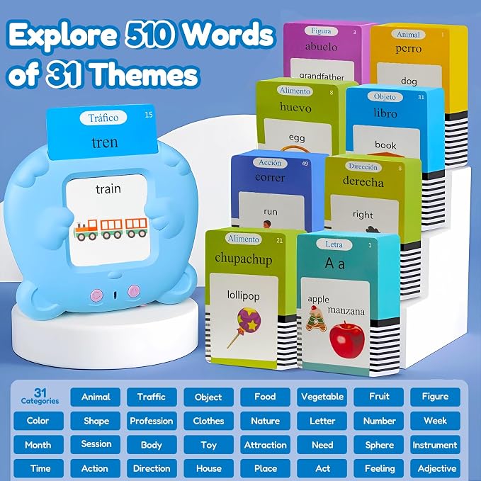 Bilingual Talking Flash Cards for Kids - Image 3