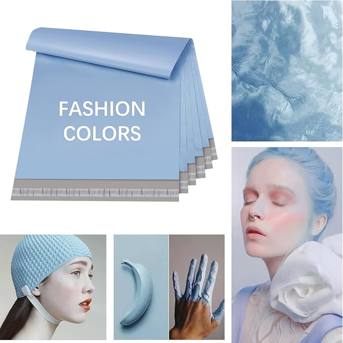 Metronic Poly Mailers 12x15.5 200PC Bulk Shipping Bags, Light Blue | ·Strong - Image 7