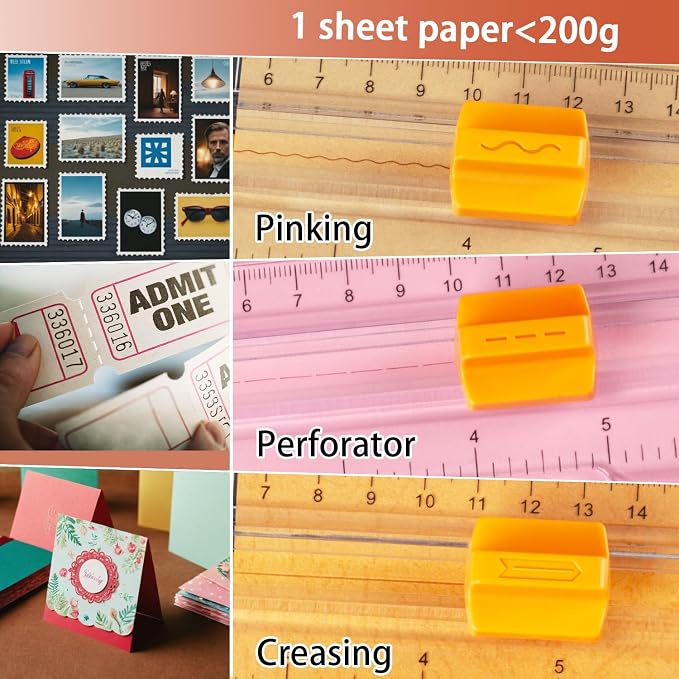Worklion Scrapbooking Cutting Tool: Paper Cutter 4 in 1 - Image 4