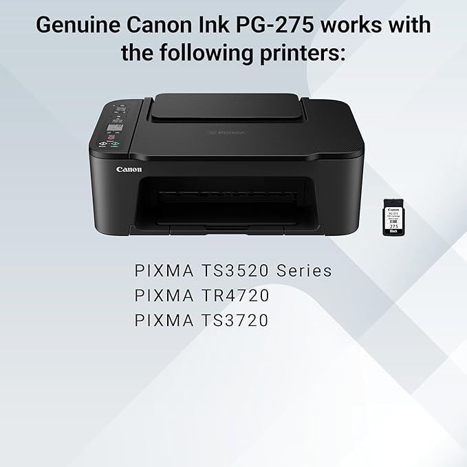 Canon PG-275 Genuine Black Ink Cartridge, Compatible - Image 5