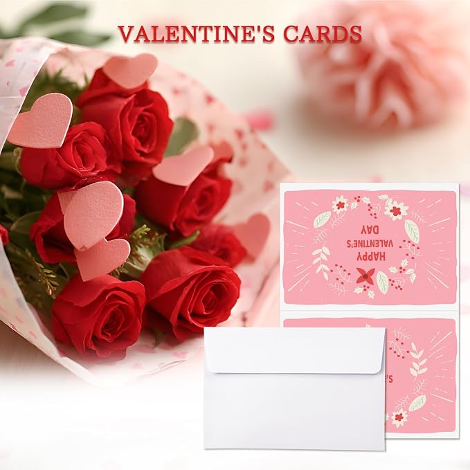 44 Pack Blank Cards and Cream Envelopes 4x6, Self-Seal A4 Envelopes - Image 8