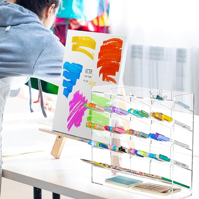 MotiMind Acrylic Pen Organizer Storage - Image 5