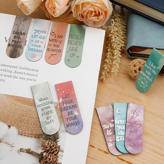 Magnetic Bookmarks, Cute Bookmarks, Magnet Bookmark Clips, Bookmarks - Image 5