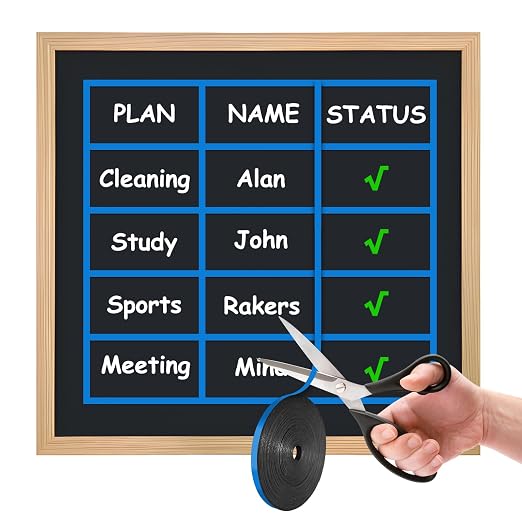 CHUNNIAO Blue Magnetic Whiteboard Tape - Image 3
