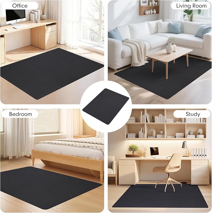 Office Chair Mat for Hard Floors, Heavy Duty Floor Protector Rolling Chairs for - Image 7