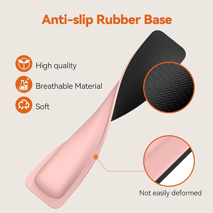 TECKNET Wrist Rest for Computer Keyboard, Thicken Memory Foam Wrist Support Pad - Image 4