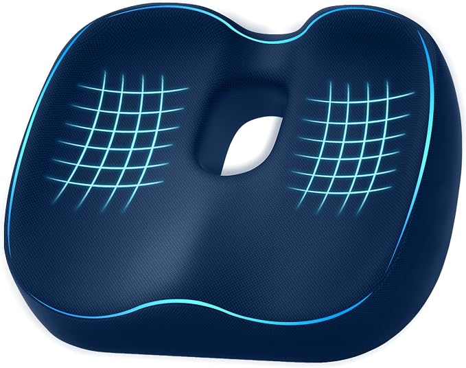 Donut Pillow Seat Cushion for Hemorrhoids & Tailbone Pressure Relief by Unknown