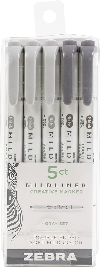 Zebra Pen Grays Zebra HIGHLITER 5/PK by Unknown