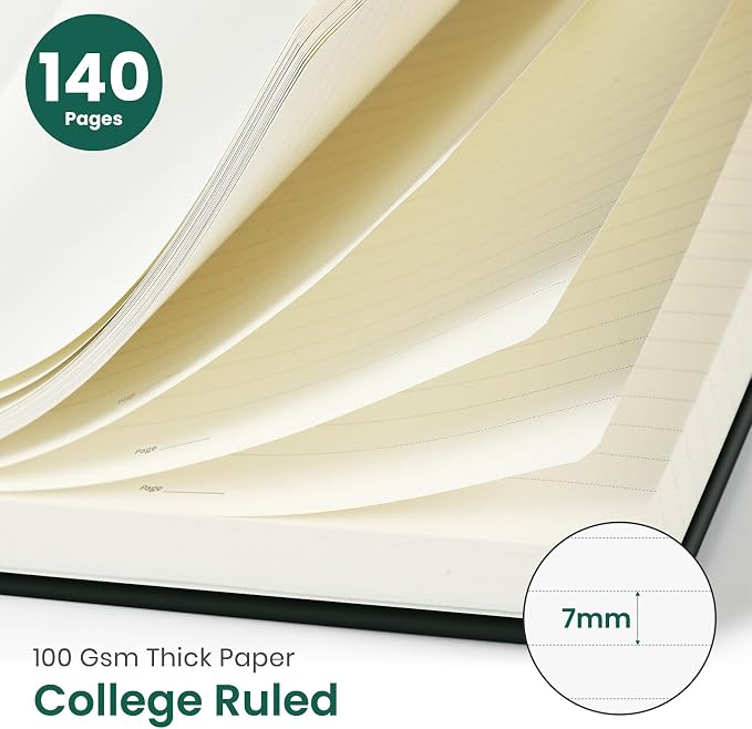 Taja Lined Spiral Notebook Journal - Image 2