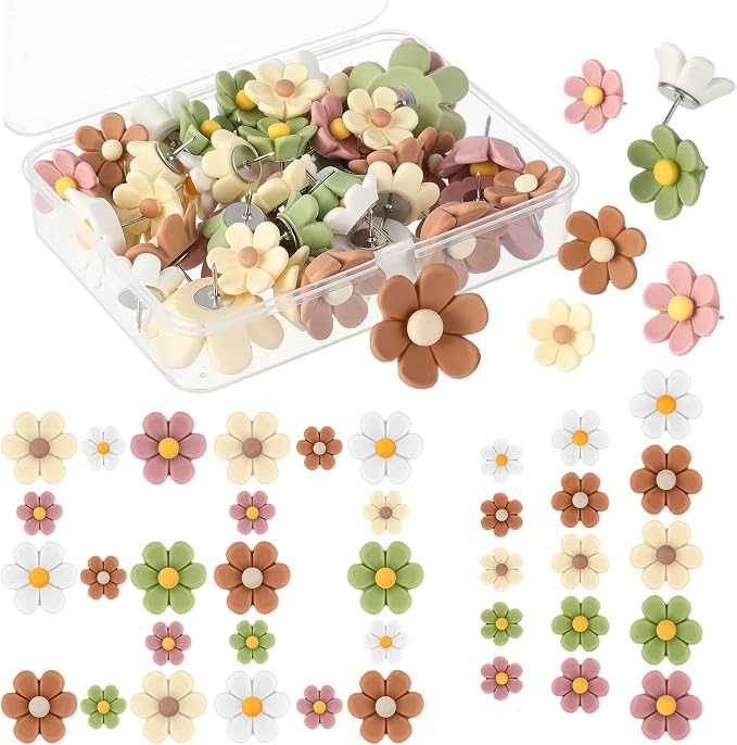 Dispowreath 50 Pcs Flower Push Pins by Dispowreath