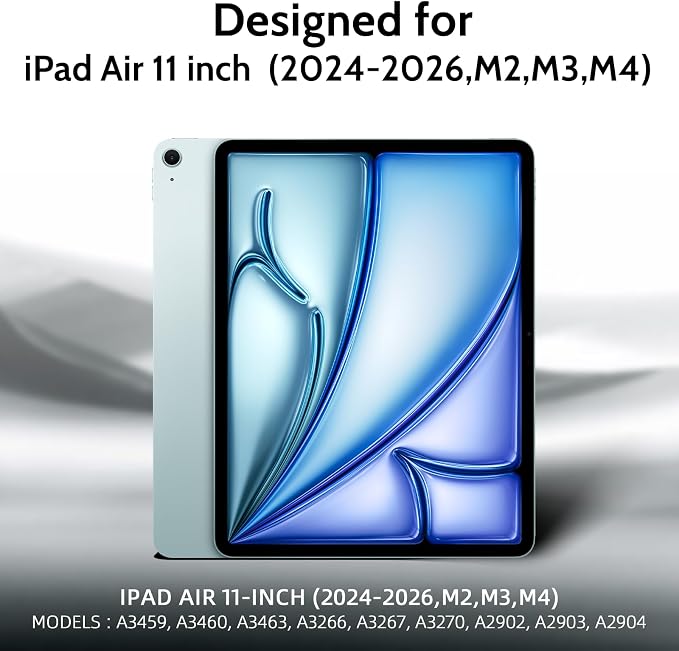 Peslv Privacy Screen Protector for iPad Air 11 Inch, Anti Glare Blue Light Spy - Image 7