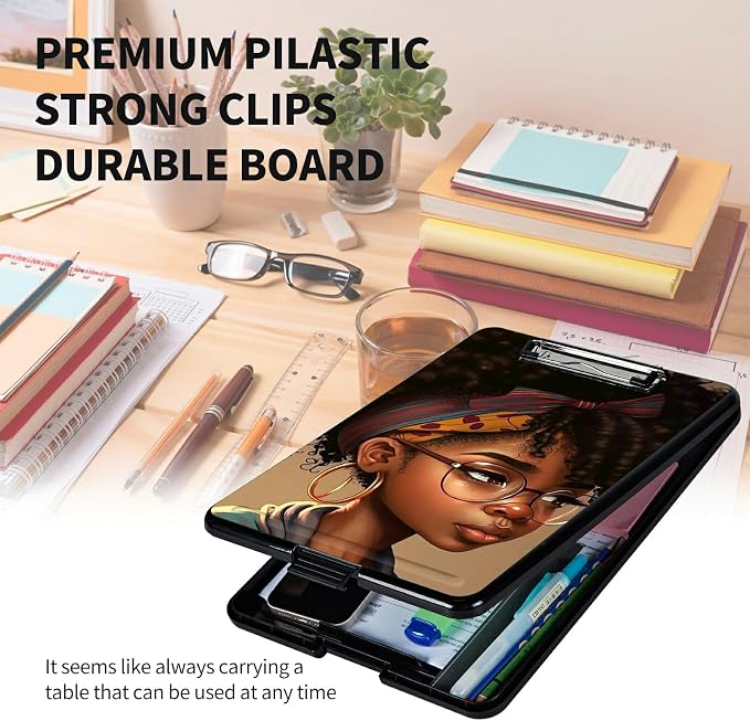 A4 Clipboards, Heavy Duty Waterproof Nursing Plastic Folder Clipboard - Image 6