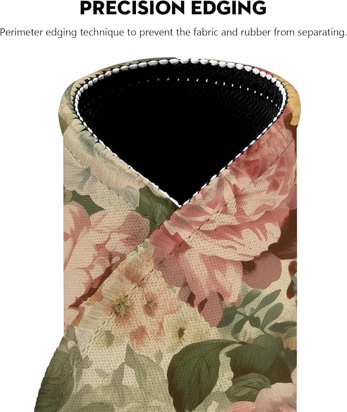 Elegant Watercolor Floral Mouse Pad - Image 2