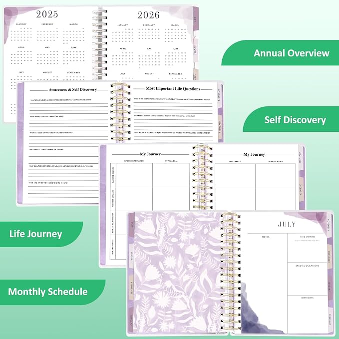 Planner 2026-2027, 18 Months Large Academic Daily Weekly Monthly Planner - Image 8