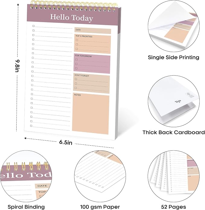 Taja To Do List Notepad - Image 6