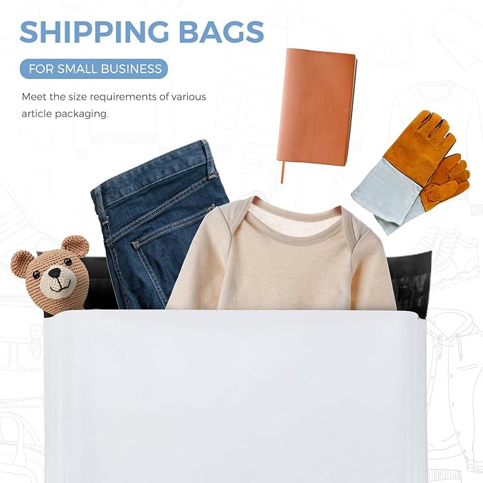 Metronic Poly Mailer 500 Pcs 12 x 15.5, Strong Adhesive Shipping Envelopes - Image 7