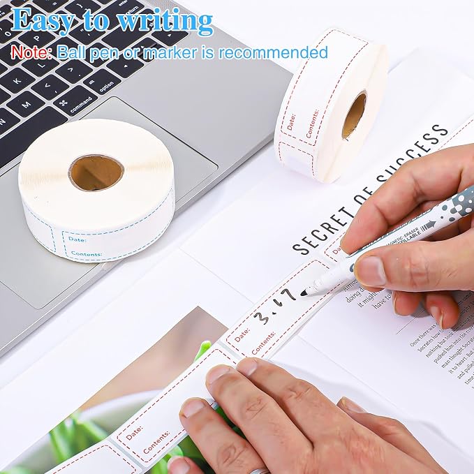 2000Pcs Removable Freezer Labels, 1 x 3 Inch Food Labels - Image 4
