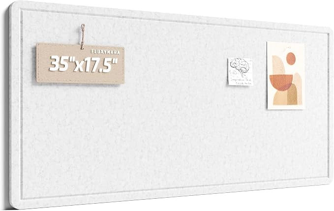 Fluxynara Bulletin Board, Foldable Felt Pin Board by FLUXYNARA