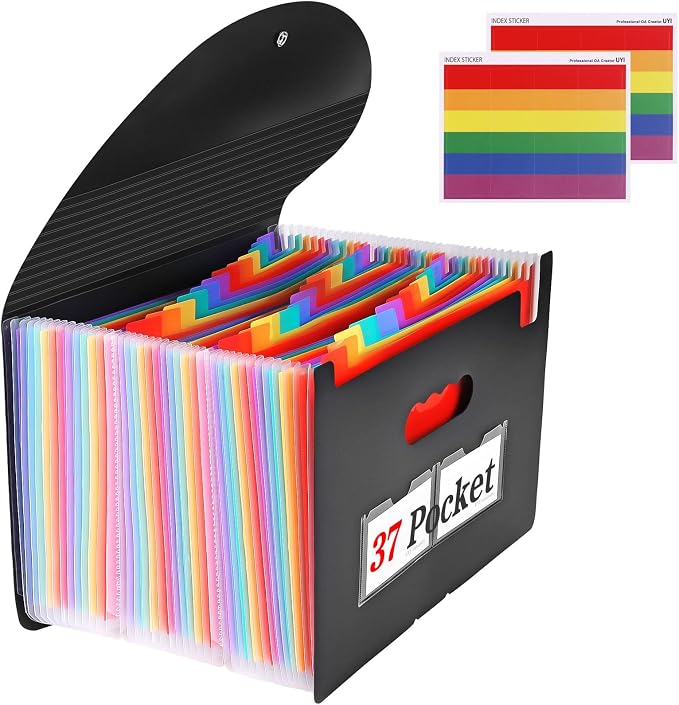 37-Pocket Expanding File Folder - Image 4