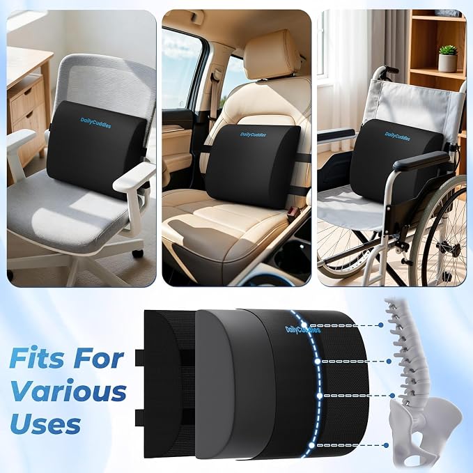 Lumbar Support Pillow for Office Chair Back Support - Image 6