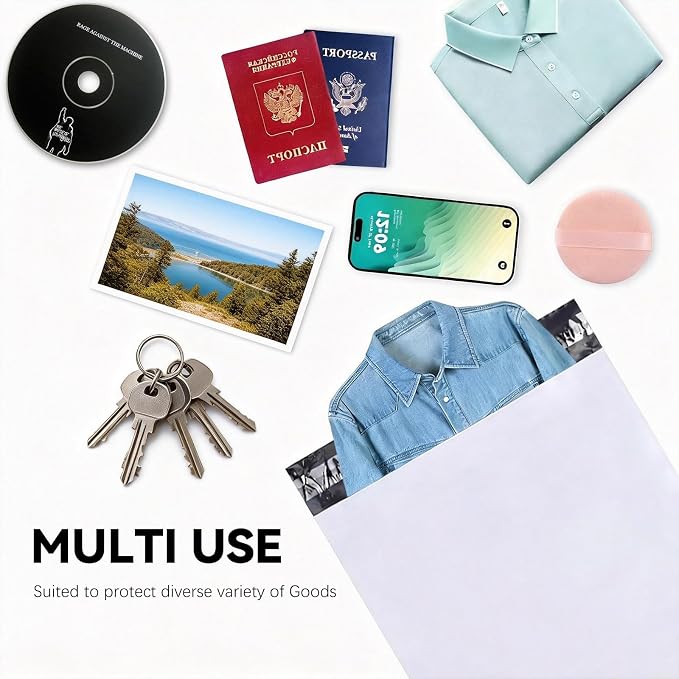 24"x24" Poly Mailers，White Shipping and Envelope Bags Pack of 2 - Image 5